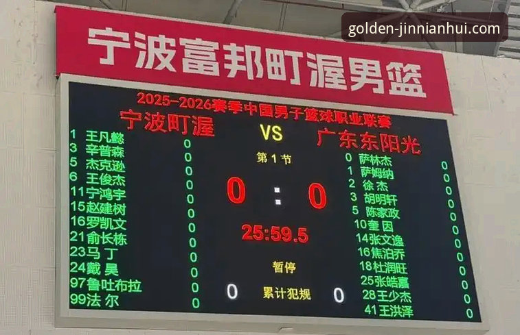 2026年4月广东险胜宁波最新战况：徐杰27分暴走，内线短板成致命隐患